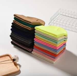 Couleur personnalisée 71 couleurs 100% acrylique tricoté bonnets adultes et enfants plaine <span class=keywords><strong>Toque</strong></span> tricoté étiquette tissée ou broderie unisexe - Product Image 2