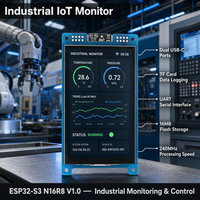 库存ESP32 S3 3.5英寸IPS电容式触摸显示模块320x480分辨率USB通信开发软件包