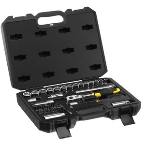 Jeu de clés à douille 3/8 pouce, 45 pièces, kit d'outils pour réparation automobile - Product Image 1