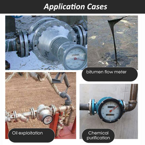 Medidor De Fluxo De Xarope De Óleo Térmico Diesel De Alta Viscosidade Medidor De Fluxo De Engrenagem Oval De Óleo Hidráulico Inteligente - Product Image 6