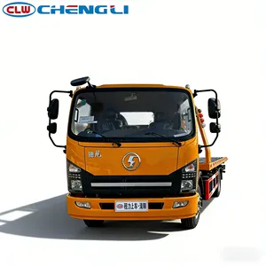 Camión de Remolque de Servicio Pesado Shacman G1 con Cabina de 2100 mm - 140 HP, Sincronizador de 6 Velocidades, Eje de 5t, Cabrestante de 4t, Plataforma Ancha de 2.5 m - Product Image 3