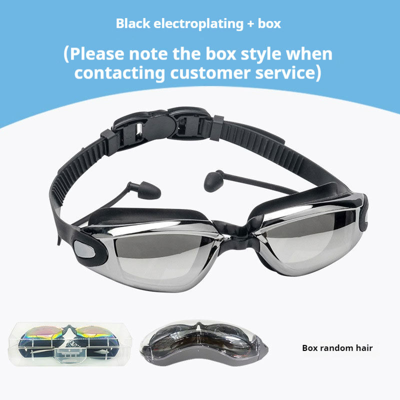 Boîte à lunettes galvanisée noire