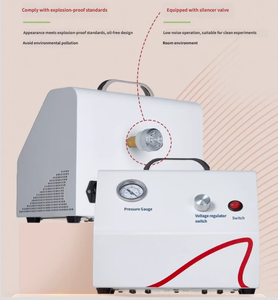 Oil-free Vacuum Pump Laboratory Small-sized Low-noise Silent Adjustable Positive and Negative <strong>Pressure</strong> Diaphragm Suction Pump - Product Image 4