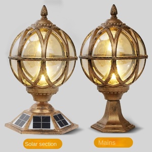 Moderno IP65 impermeable LED Pilar luz columna de acero inoxidable para jardín al aire libre valla Villa paisaje decoración y puerta - Product Image 2