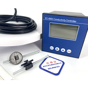 100% nhà máy AC110V AC220V giá thấp LCD hiển thị Máy đo độ dẫn điện chất lượng nước EC kiểm tra điều khiển 96*96*130 Mét - Product Image 2