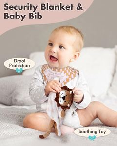 Newborn Essential Gender Reveal Gifts Basket with Blanket Cards Socks Wrist 2025 Promotional Newborn Baby Shower Gifts Wholesale - Product Image 5