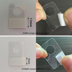 Free Samples J Self Adhesive <b>Hook</b> Hanging <b>Display</b> Tabs Retail <b>Display</b> Rack Adhesive Plastic <b>Hooks</b> - Product Image 2