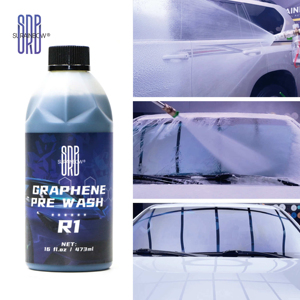 Shampooing auto sans contact SRB à mousse riche, formule polymère graphène, adoucit la saleté, évite le décapage, liquide de pré-nettoyage pour detailing auto R1 - Product Image 2