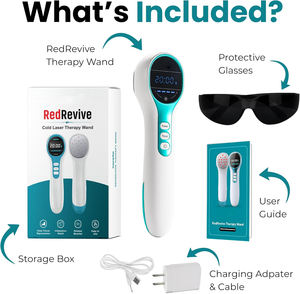 <span class=keywords><strong>Masseur</strong></span> à lumière rouge léger et portable, outil <span class=keywords><strong>de</strong></span> physiothérapie à pénétration profonde avec lumières LED, <span class=keywords><strong>masseur</strong></span> thérapeutique ergonomique - Product Image 1