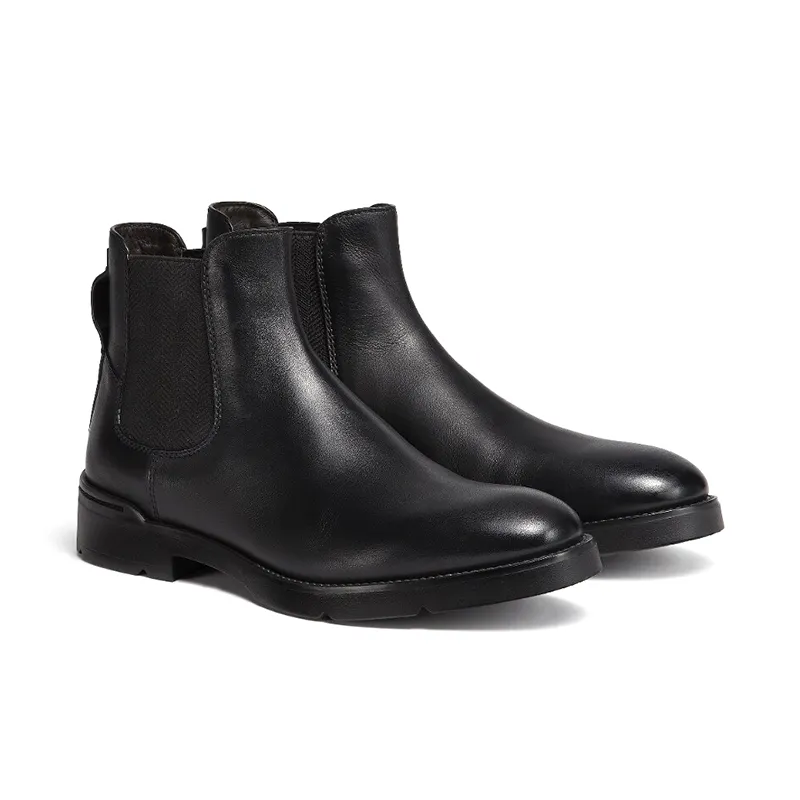 Wholesale Winter New Style Men's Dress Leather Chelsea Shoes Boots