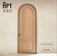 Porte sur mesure en bois massif, style rétro moderne, sans remplissage en papier, étanche, prix usine, pour salle de bain et salon