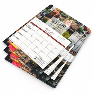 Impresión de Calendarios de Pared a Todo Color Personalizados 2027, <span class=keywords><strong>Calendario</strong></span> de Pared <span class=keywords><strong>con</strong></span> <span class=keywords><strong>Fotos</strong></span> OEM <span class=keywords><strong>con</strong></span> su Propio Diseño - Product Image 1