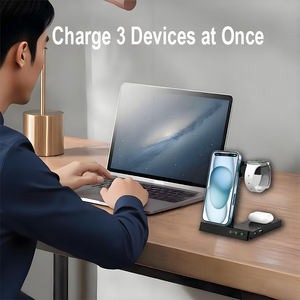 Chargeur sans fil 15w 6 en 1 Chargement inductif sans fil Super Stabilité Multi-Protection Compatible avec les appareils multimarques - Product Image 5