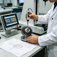 Composants de précision pour turbines aéronautiques - Usinés sur mesure par CNC pour la fabrication de pièces aérospatiales pour moteurs à réaction et turbines