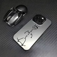 Étui de téléphone de luxe Travis Scott Cactus Jack Electroplate pour 16/15/14/13/12/11 Pro/Pro Max/X/XR/XSMAX/8/7 Plus Candy Matte