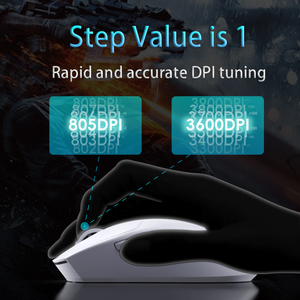 <span class=keywords><strong>เมาส์</strong></span>เล่น<span class=keywords><strong>เกม</strong></span><span class=keywords><strong>ไร้</strong></span><span class=keywords><strong>สาย</strong></span>น้ำหนักเบามากเกรด eSports เม้าส์เล่น<span class=keywords><strong>เกม</strong></span>แบบตั้งโปรแกรมได้มีเซ็นเซอร์ออปติคอล16000DPI น้ำหนักเบามาก56ก. - Product Image 5