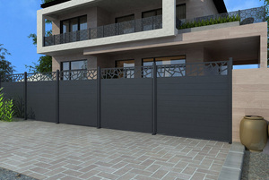 Chất lượng cao tốt bán ngoài trời riêng tư Nhôm hàng rào cho nhà - Product Image 4