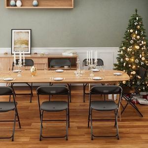 Chaise <span class=keywords><strong>de</strong></span> jardin pliable d'extérieur, moderne et simple, pour la maison, le patio, avec dossier, tabouret <span class=keywords><strong>de</strong></span> restaurant, <span class=keywords><strong>location</strong></span> pour exposition, chaise <span class=keywords><strong>de</strong></span> formation en plastique - Product Image 6