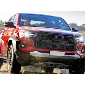 Kit de carrocería de alta calidad para <span class=keywords><strong>Hilux</strong></span> Revo <span class=keywords><strong>4X2</strong></span> 2016-2018, actualización a Revo <span class=keywords><strong>2021</strong></span>, parachoques delantero y trasero con parrilla, faros delanteros y traseros. - Product Image 3