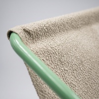 Chaise de plage minimaliste en tissu respirant pour pique-nique, camping, pelouse, jardin et terrasse