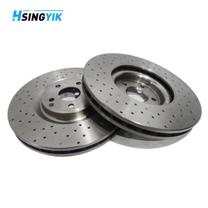 Disco freno anteriore forato 0004211712 per Mercedes Benz CLS 500 CLS <span class=keywords><strong>C218</strong></span> - Product Image 2