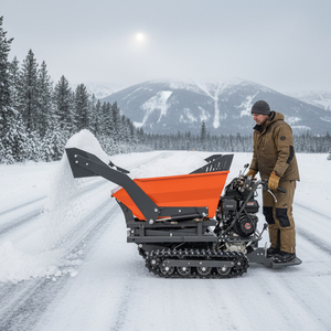 Pour usage domestique Portable Mini Dumper Motorisé Brouette Camion à benne basculante hydraulique - Product Image 5