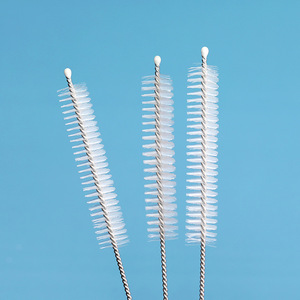 Cepillo para pajitas original de 20 cm, cepillo extendido de acero inoxidable 304 con cerdas de nailon, cepillo para tubos de ensayo, cepillo para chupetes de niños - Product Image 4
