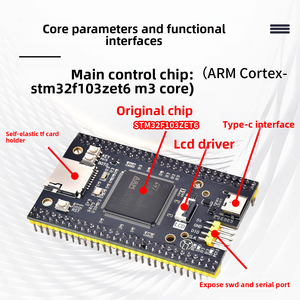 แผงวงจรหลัก Cortex-M3 STM32F103ZET6แขน144ขาโมดูลการพัฒนา MCU หุ่นยนต์ควบคุมอุตสาหกรรมแบบฝัง - Product Image 4