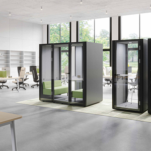 Flexspac 2025 nuovo ufficio mobile acustico cabina telefonica piccola sala riunioni con sistema di ventilazione per l'ufficio cabina telefonica e centro commerciale - Product Image 5