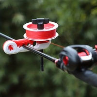 Enrouleur de ligne de pêche portable de 13*3,4 cm, machine à enrouler la ligne, moulinet à lancer, équipement de pêche à la carpe