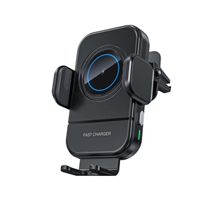 Pengisi Daya Nirkabel Mobil Universal <span class=keywords><strong>Anti</strong></span> Goyang Penjepit Otomatis 15W Pengisi Daya Cepat Pemegang Ponsel Gravitasi dengan Pengisian Nirkabel - Product Image 4