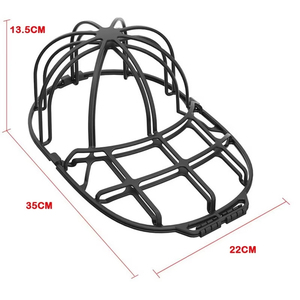 Arandela <span class=keywords><strong>de</strong></span> gorra <span class=keywords><strong>de</strong></span> béisbol, tapa antideformación, estante protector para lavavajillas, lavadora, sombrero, marco <span class=keywords><strong>de</strong></span> arandela, suministros creativos para el hogar - Product Image 4