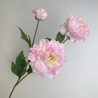 Hochwertige Handgefertigte Elegante Realistische Künstliche Pfingstrosen-Seidenblumen für Wohnzimmer-Dekoration, Hochzeiten und Valentinstag