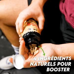 Complément de ginseng coréen naturel - Boost d'énergie et soutien de la concentration mentale Sans gluten 60 capsules Convient à une utilisation quotidienne - Product Image 4