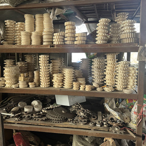 Chuyên nghiệp POM / PP / PE 2400 bán kính tuôn ra lưới nhựa Modular băng tải chuỗi vành đai - Product Image 4