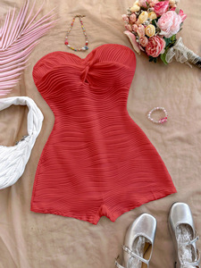 Body ajustado de alta gama para mujer, nuevo modelo, sexy, sin tirantes, mono de una pieza, a la moda - Product Image 2