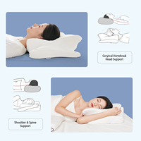Coussin de soutien en mousse à mémoire de forme pour couples, anti-ronflement, portable, amovible et lavable, pour la décoration intérieure et les canapés