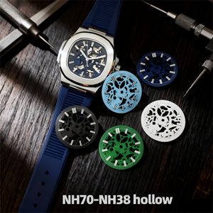 Montre mécanique squelette NH70 populaire pour homme, boîtier en acier élégant avec <span class=keywords><strong>cadran</strong></span> en cristal étanche 3ATM - Product Image 2