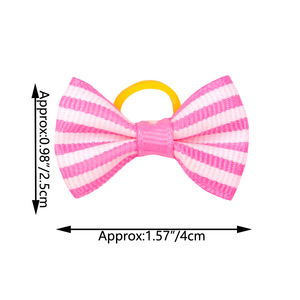 Multi-stile <span class=keywords><strong>capelli</strong></span> misti copricapo di cane di gatto Pet testa fiore elastico accessorio per estate inverno stagioni primaverili - Product Image 4