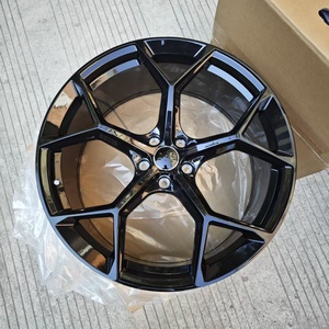 Rines Deportivos YQ en Oferta para Autos de Pasajeros, 18 19 20 21 22 23 Pulgadas, Negro Brillante, para <span class=keywords><strong>Audi</strong></span> RS6 RS5 A8 A6 A7 A5 Q8, 5 Orificios - Product Image 1