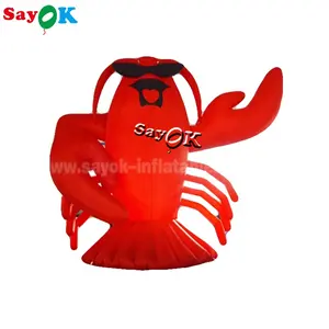 large cartoon lobster model prawn crayfish shrimp inflatable crawfish for advertisement