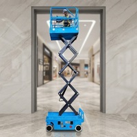 Plateforme élévatrice hydraulique mini-ciseaux électrique automatique 3M 5M 6M 8M pour installation de caméras