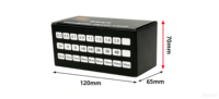 Recharges de mine en résine 2B pour crayon mécanique, 0,5 mm, 0,7 mm, 0,9 mm, écriture fluide, noir, fabriqué en Chine, vente en gros