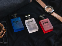 Coffret cadeau de Cologne pour homme infusée de phéromones, 3 x 30 ml, sans alcool, vaporisateur, 1 fl oz, lot de 3, coffret cadeau de Cologne aux phéromones