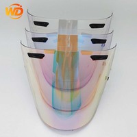 Visière anti-rayures Ride Fearless pour casque VZ RAM - Clarté inégalée, pare-brise de moto, lentille de remplacement ultime