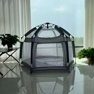 Tenda da Gioco Pieghevole per Bambini, Casetta Giocattolo in Tessuto Pop-up 150cm per Uso Interno ed Esterno - Product Image 6