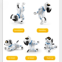 Perro Robótico Eléctrico que Canta y Baila, Interactivo, Programable, Inteligente, de Plástico, Juguete Educativo para Interiores y Exteriores para Niños