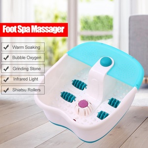 Masajeador de Spa para baño de pies con circulación sanguínea de burbujas limpias populares iónicas con piedra de molienda - Product Image 2