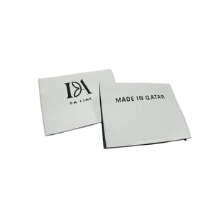 Étiquettes de haute qualité en coton pour chaussures, étiquettes tissées personnalisées avec logo, accessoires pour vêtements, chaussures et sacs, étiquette personnalisée avec logo - Product Image 1