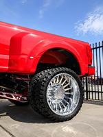 Rines de Aleación para Chevy de 22x14, 24x14, 26x16, 6 Birlos, 6x139.7, Rines Dobles 8x6.5, Estilo H, Diseño Cóncavo, Rines Forjados para Camionetas Todoterreno